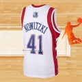Camiseta All Star 2004 Dirk Nowitzki NO 41 Blanco