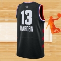 Camiseta All Star 2019 Houston Rockets James Harden NO 13 Negro