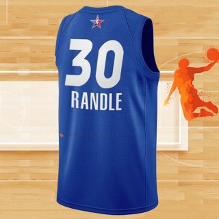 Camiseta All Star 2021 New York Knicks Julius Randle NO 30 Azul