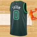 Camiseta Boston Celtics Jayson Tatum NO 0 Earned 2020-21 Verde