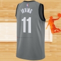 Camiseta Brooklyn Nets Kyrie Irving NO 11 Statement 2020 Gris