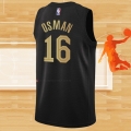 Camiseta Cleveland Cavaliers Cedi Osman NO 16 Statement 2022-23 Negro