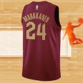 Camiseta Cleveland Cavaliers Lauri Markkanen NO 24 Icon 2022-23 Rojo
