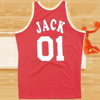 Camiseta Houston Rockets x Cactus Jack NO 01 Rojo
