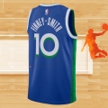 Camiseta Dallas Mavericks Dorian Finney-Smith NO 10 Ciudad 2022-23 Azul