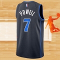 Camiseta Dallas Mavericks Dwight Powell NO 7 Ciudad 2023-24 Azul