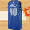 Camiseta Dallas Mavericks Harrison Barnes NO 40 Icon Azul