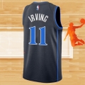 Camiseta Dallas Mavericks Kyrie Irving NO 11 Ciudad 2023-24 Azul