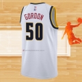 Camiseta Denver Nuggets Aaron Gordon NO 50 Association 2021 Blanco