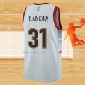 Camiseta Denver Nuggets Vlatko Cancar NO 31 Ciudad 2022-23 Blanco