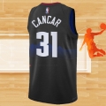 Camiseta Denver Nuggets Vlatko Cancar NO 31 Ciudad 2023-24 Negro