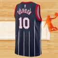 Camiseta Houston Rockets Eric Gordon NO 10 Ciudad 2022-23 Negro