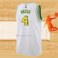 Camiseta Houston Rockets Jalen Green NO 4 Classic 2022-23 Blanco