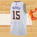 Camiseta Los Angeles Lakers Austin Reaves NO 15 Association 2022-23 Blanco