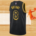 Camiseta Los Angeles Lakers Kobe Bryant NO 8 Ciudad 2017-18 Negro