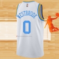 Camiseta Los Angeles Lakers Russell Westbrook NO 0 Classic 2022-23 Blanco