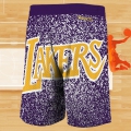 Pantalone Los Angeles Lakers Mitchell & Ness 1960 Violeta
