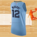Camiseta Memphis Grizzlies Ja Morant NO 12 Statement Autentico 2021-22 Azul