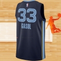 Camiseta Memphis Grizzlies Marc Gasol NO 33 Icon Azul