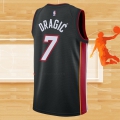 Camiseta Miami Heat Goran Dragic NO 7 Icon 2020-21 Negro