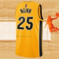 Camiseta Miami Heat Kendrick Nunn NO 25 Earned 2020-21 Oro