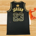 Camiseta North Carolina Tar Heels Michael Jordan NO 23 Negro