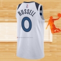 Camiseta Minnesota Timberwolves D'angelo Russell NO 0 Association Blanco