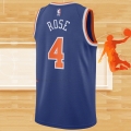 Camiseta New York Knicks Derrick Rose NO 4 Icon 2020-21 Azul