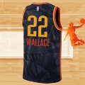 Camiseta Oklahoma City Thunder Cason Wallace NO 22 Ciudad 2023-24 Negro