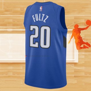 Camiseta Orlando Magic Markelle Fultz NO 20 Statement 2020-21 Azul