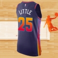 Camiseta Phoenix Suns Nassir Little NO 25 Ciudad Autentico 2023-24 Violeta