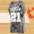 Camiseta San Antonio Spurs Tim Duncan NO 21 Special Year Of The Tiger Negro