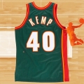 Camiseta Seattle SuperSonics Shawn Kemp NO 40 Historic Retro Verde2