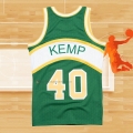Camiseta Seattle SuperSonics Shawn Kemp NO 40 Historic Retro Verde