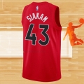 Camiseta Toronto Raptors Pascal Siakam NO 43 Icon 2022-23 Rojo